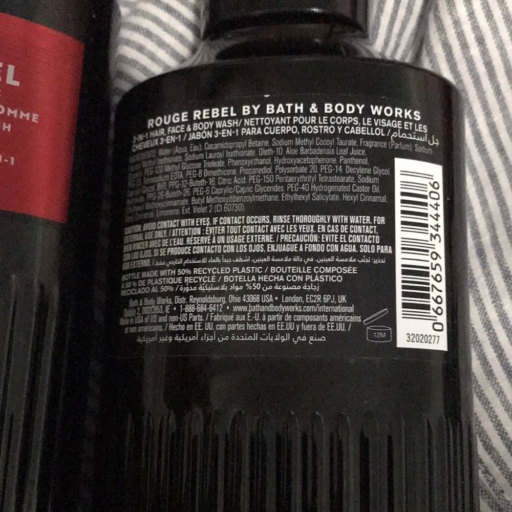 NEW- Bath & Body Works- Rouge Rebel (men’s collection) - Picture 3 of 3